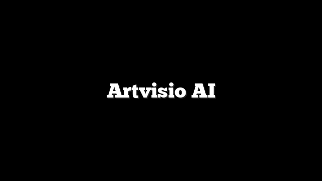 Artvisio AI