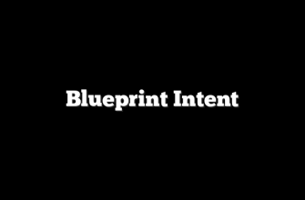 Blueprint Intent