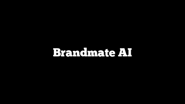 Brandmate AI