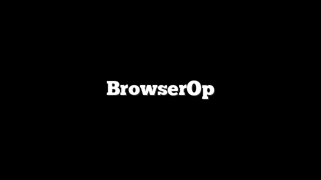 BrowserOp