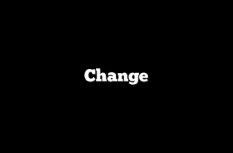Change