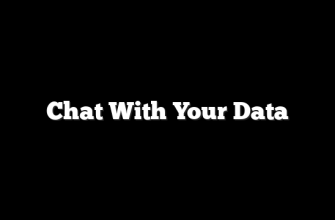 Chat With Your Data
