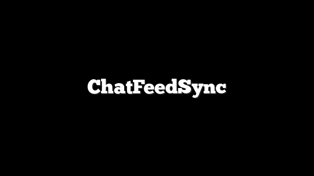 ChatFeedSync