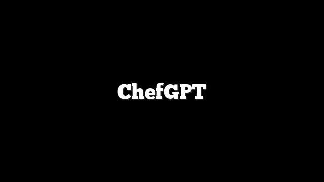 ChefGPT