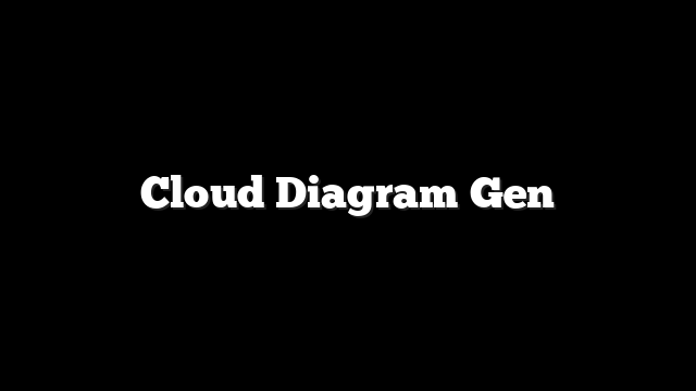 Cloud Diagram Gen