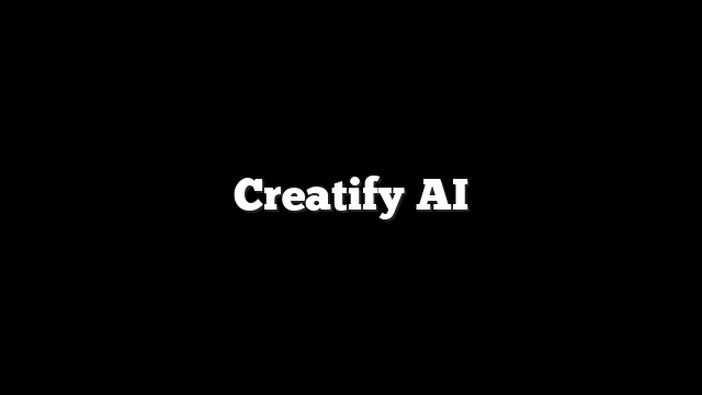 Creatify AI