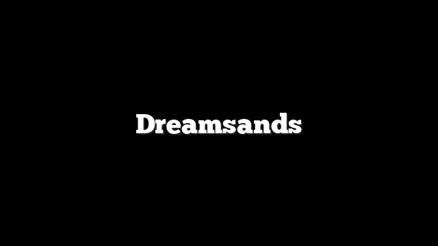 Dreamsands 3 Dreamsands