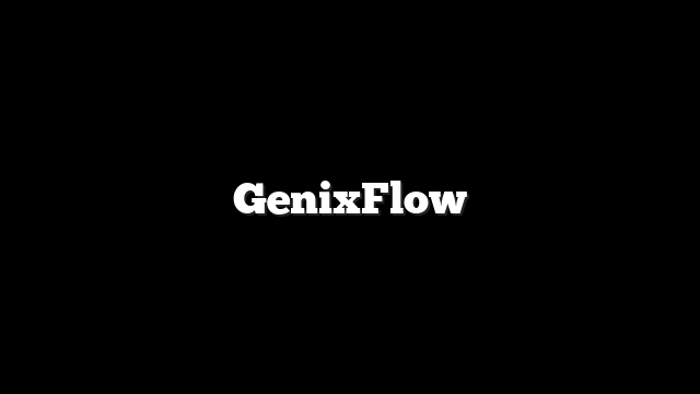 GenixFlow 1 GenixFlow
