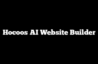Hocoos AI Website Builder