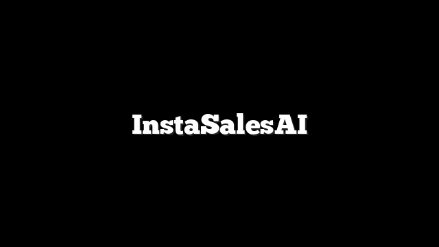 InstaSalesAI