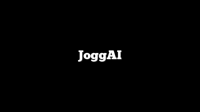 JoggAI 1 JoggAI