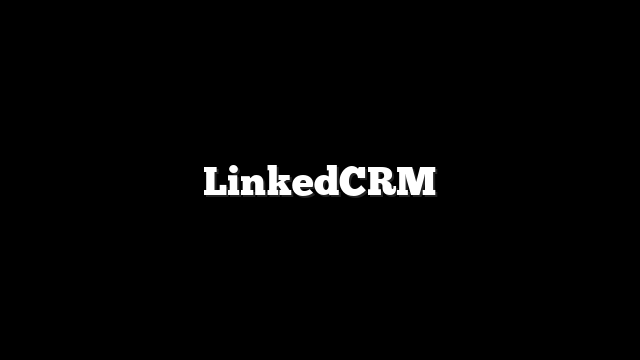 LinkedCRM