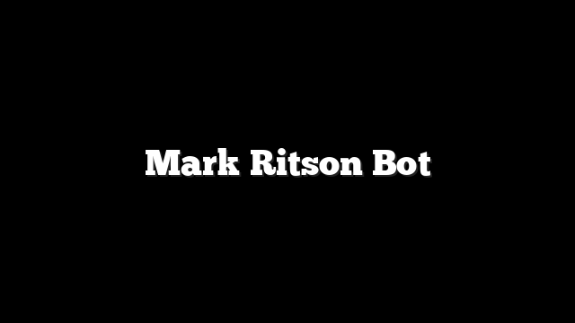 Mark Ritson Bot