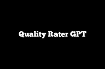 Quality Rater GPT 9 Quality Rater GPT