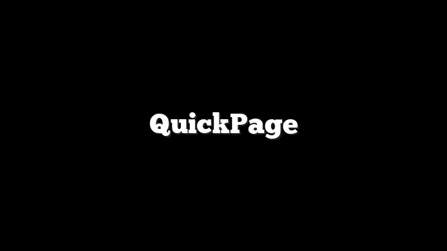 QuickPage