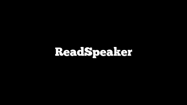 ReadSpeaker