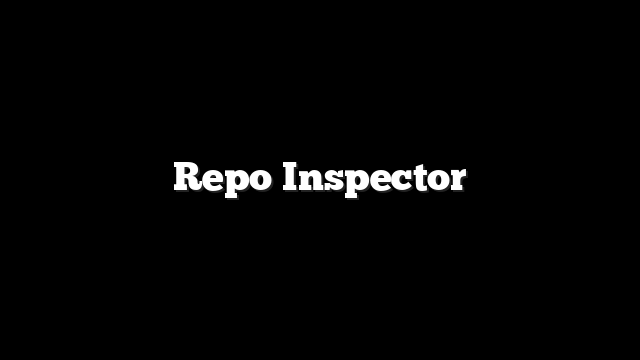 Repo Inspector