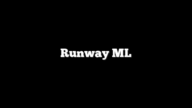 Runway ML