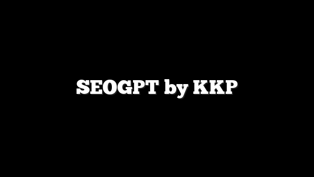 SEOGPT by KKP 2 SEOGPT by KKP