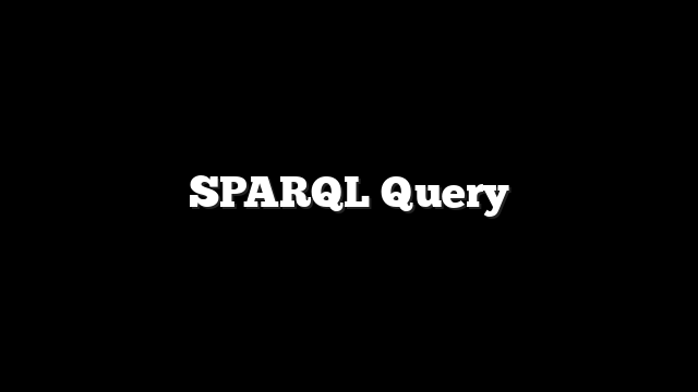 SPARQL Query