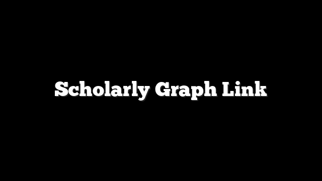 Scholarly Graph Link 8 Scholarly Graph Link