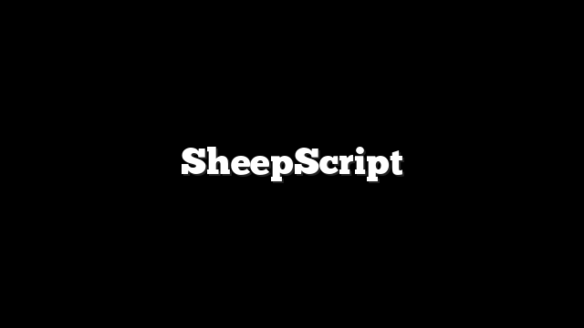 SheepScript