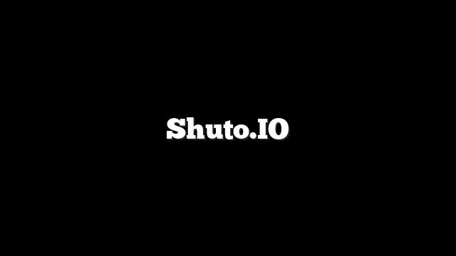 Shuto.IO
