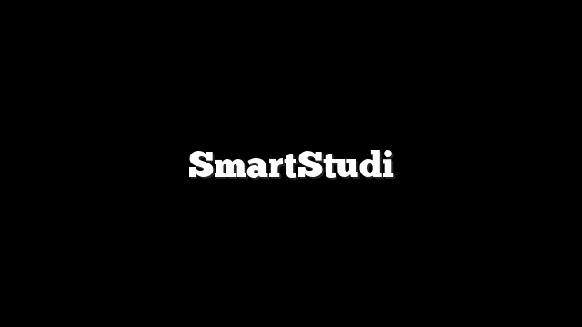 SmartStudi 1 SmartStudi