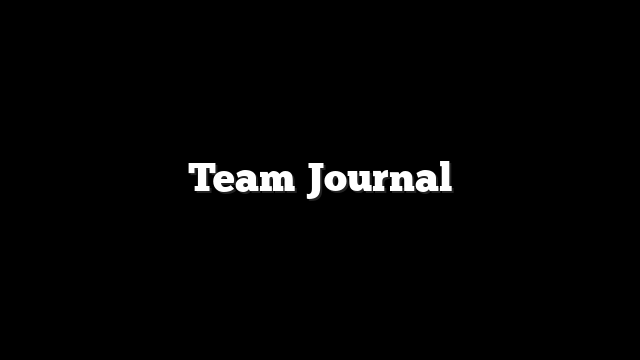 Team Journal