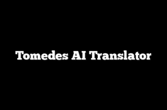 Tomedes AI Translator