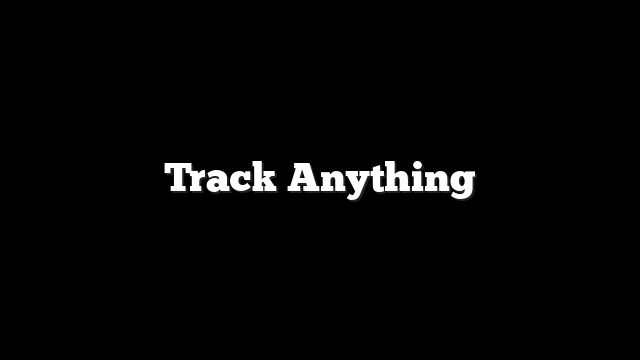 Track Anything 10 Track Anything