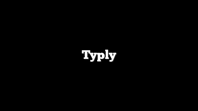 Typly