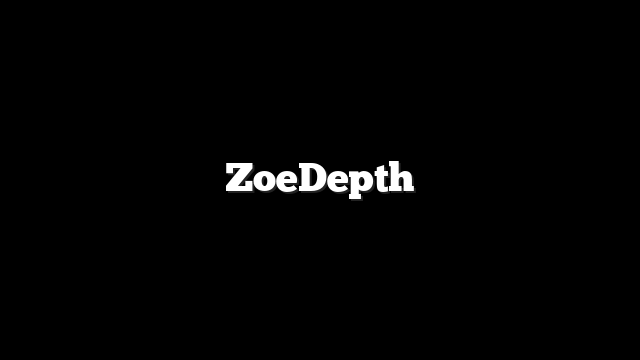 ZoeDepth
