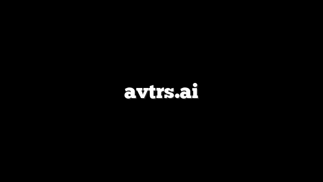 avtrs.ai 9 avtrs.ai