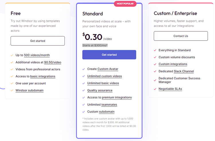 Windsor io pricing